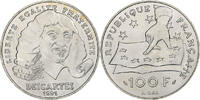France 100 Francs Descartes, MDP, Silver, Gadoury:906 -