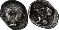 Obol Mysia, Lampsakos, Silver, SNG-France:1128-9 -