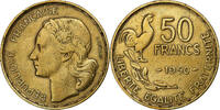 France 50 Francs Guiraud, Paris, Cupro-Aluminium -