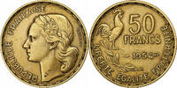 France 50 Francs Guiraud, Paris, Cupro-Aluminium -