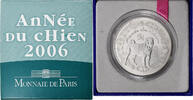 France 1/4 Euro Année du Chien, Proof, MDP, Silver -