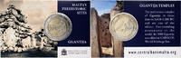 Malta 2 Euro Ġgantija Temples, Coin card, Bi-Metallic -