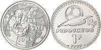 France 1 Franc World Cup France 1998, MDP, Silver, KM:1211 -
