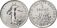 France 1 Franc Semeuse, MDP, série FDC, Nickel, Gadoury:474 -