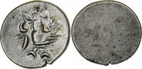 Cambodia 2 Pe, 1/2 Fuang Norodom I, Silver -