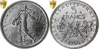 France 5 Francs Semeuse, Paris, Silver, PCGS, MS(64), Gadoury:770, Le -