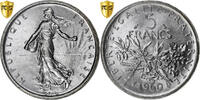 France 5 Francs Semeuse, Paris, Silver, PCGS, MS(65-70), Gadoury:770, Le -