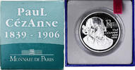 France 1-1/2 Euro Paul Cézanne, Proof, MDP, Silver -