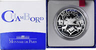 France 1-1/2 Euro Château de Chambord, Proof, MDP, Silver -