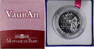 France 1/4 Euro Vauban, BU, MDP, Silver -