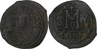 Follis Maurice Tiberius, Antioch, Bronze, Sear:533 -