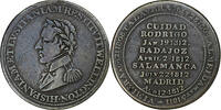 United Kingdom betaalpenning Victories of the Marquis of Wellington, Copper -