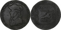 United Kingdom Halfpenny Token earl Howe, Hampshire, Emsworth, Copper -