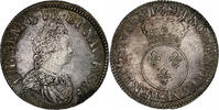 France Ecu Vertugadin Louis XV, Reims, réformé, Silver -