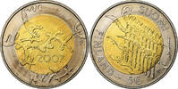 5 Euro 2007 Vantaa Finnland Vantaa, Bi-Metallic, UNZ+, KM:135 UNZ+