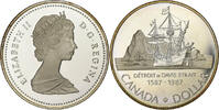 Canada Dollar Elizabeth II, Ottawa, Proof, Silver, KM:154 -