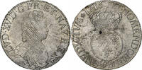 France Ecu Vertugadin Louis XV, Paris, Silver, Gadoury:317 -