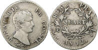France Quart Bonaparte Premier Consul, Nantes, Silver -