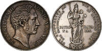 Kingdom of Bavaria 2 Gulden Maximilian II, Munich, Silver -