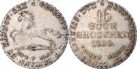 Kingdom of Hannover 16 Gute Groschen Georg IV, Hannover, Silver -