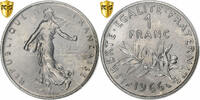 France 1 Franc Semeuse, Paris, Nickel, PCGS, Gadoury:474, KM:925.1 -