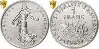 France 1 Franc Semeuse, Paris, Nickel, PCGS, Gadoury:474, KM:925.1 -