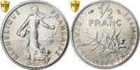 France 1/2 Franc Semeuse, Paris, Nickel, PCGS, Gadoury:429 -