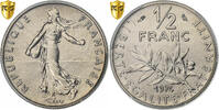 France 1/2 Franc Semeuse, Paris, Nickel, PCGS, Gadoury:429 -