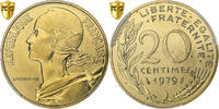 France 20 Centimes Marianne, Paris, Aluminum-Bronze, PCGS -