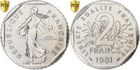 France 2 Francs Semeuse, Paris, Nickel, PCGS, Gadoury:547 -