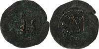 Follis Heraclius, with Heraclius Constantine, Constantinople, Bronze -