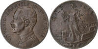 Italy 5 Centesimi Vittorio Emanuele III, Rome, Copper, KM:42 -