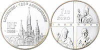 France 1-1/2 Euro Lourdes, Proof, MDP, Silver -