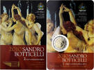 San Marino 2 Euro Sandro Botticelli, Coin card, Rome, Bi-Metallic -