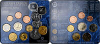 Greece Set 1 ct. - 2 Euro Coin Card, BU, Athens -