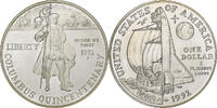 United States Dollar Colombus quincentenary, Philadelphia, Silver -