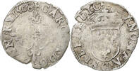 France Sol Parisis 1568 Angers Charles IX, Angers, 2nd type, Billon S 219,00 EUR  plus 4,95 EUR verzending