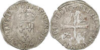 France Douzain aux deux C Charles IX, Angers, 1st Type, Billon -