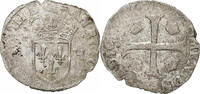 France Douzain aux deux H Henri III, Paris, 1st Type, Silver -