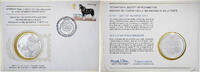 Scotland Medal + stamp International Society of Postmasters, Silver -