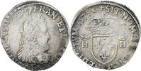 France Teston Henri III, Nantes, 3rd type, Silver -