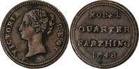 United Kingdom betaalpenning Victoria, Model Quarter Farthing, Copper -