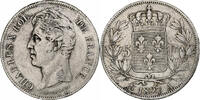 France 5 Francs Charles X, Paris, Silver, Gadoury:644 -