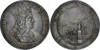 Italy Tollero Grand Duchy of Tuscany, Cosimo III de' Medici, Livorno, Silver -
