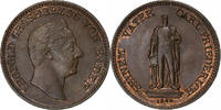 Germany Kreuzer Baden, Leopold I, Karlsruhe, Copper, KM:216 -