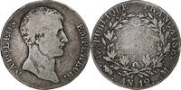 France 5 Francs Napoleon I, Toulouse, Silver, Gadoury:579 -