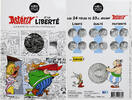 France 10 Euro Astérix Liberté (La rose et le glaive), MDP, Silver -