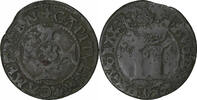 Spanish Netherlands 2 Deniers Cambrai, Billon -