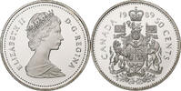 Canada 50 Cents Elizabeth II, Ottawa, Proof, Nickel, KM:75 -