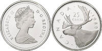 Canada 25 Cents Elizabeth II, Ottawa, Proof, Nickel, KM:74 -